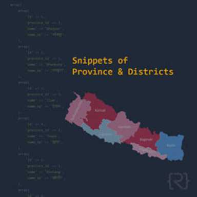 State/Province of Nepal in php array